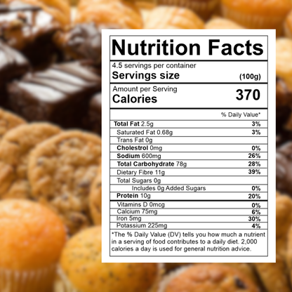 Ecomytra Sprouted Millets Baking Mix (1 lbs)