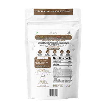 Ecomytra Sprouted Millets Baking Mix (1 lbs)