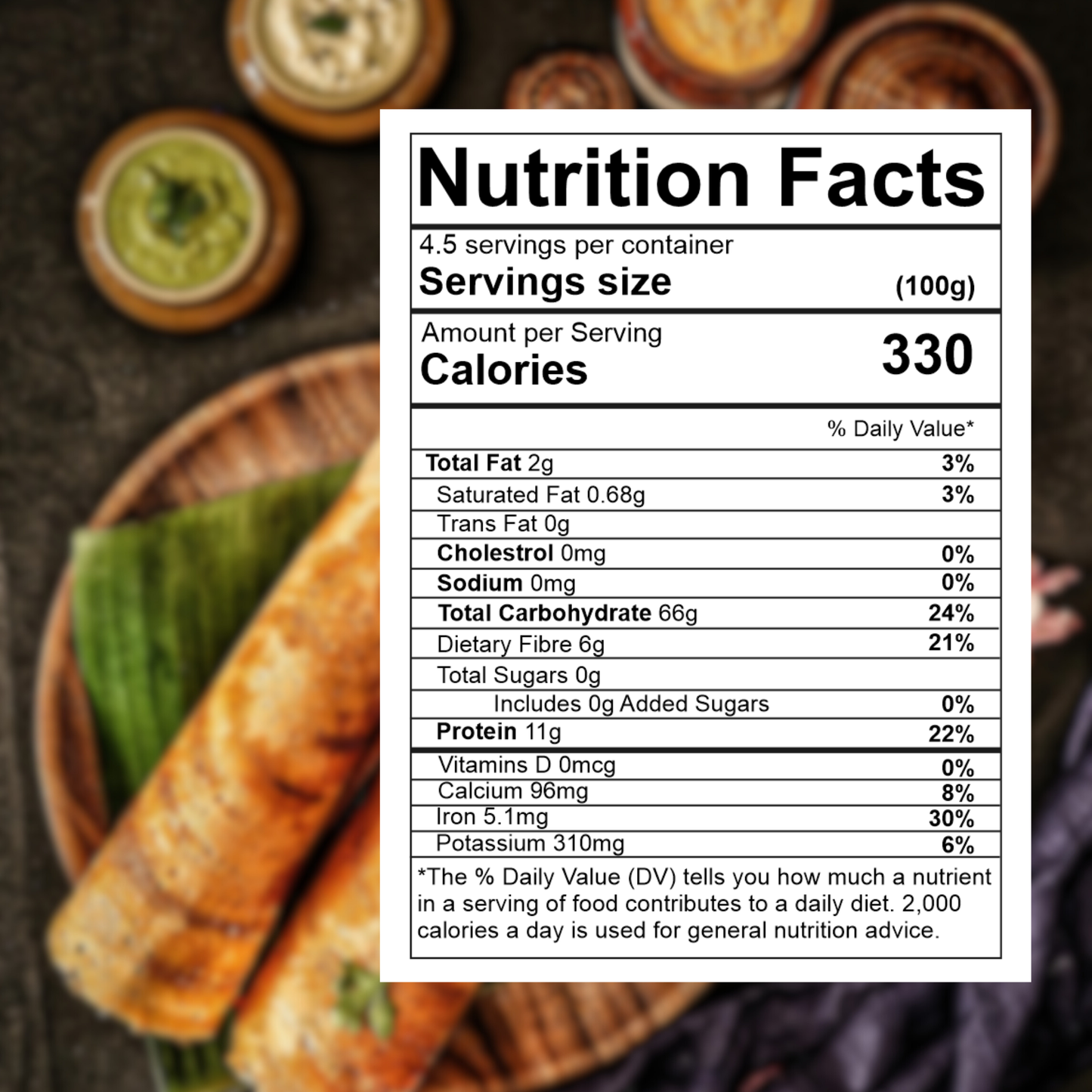 Ecomytra Super Millets Mix Sprouted Flour (1 lbs)