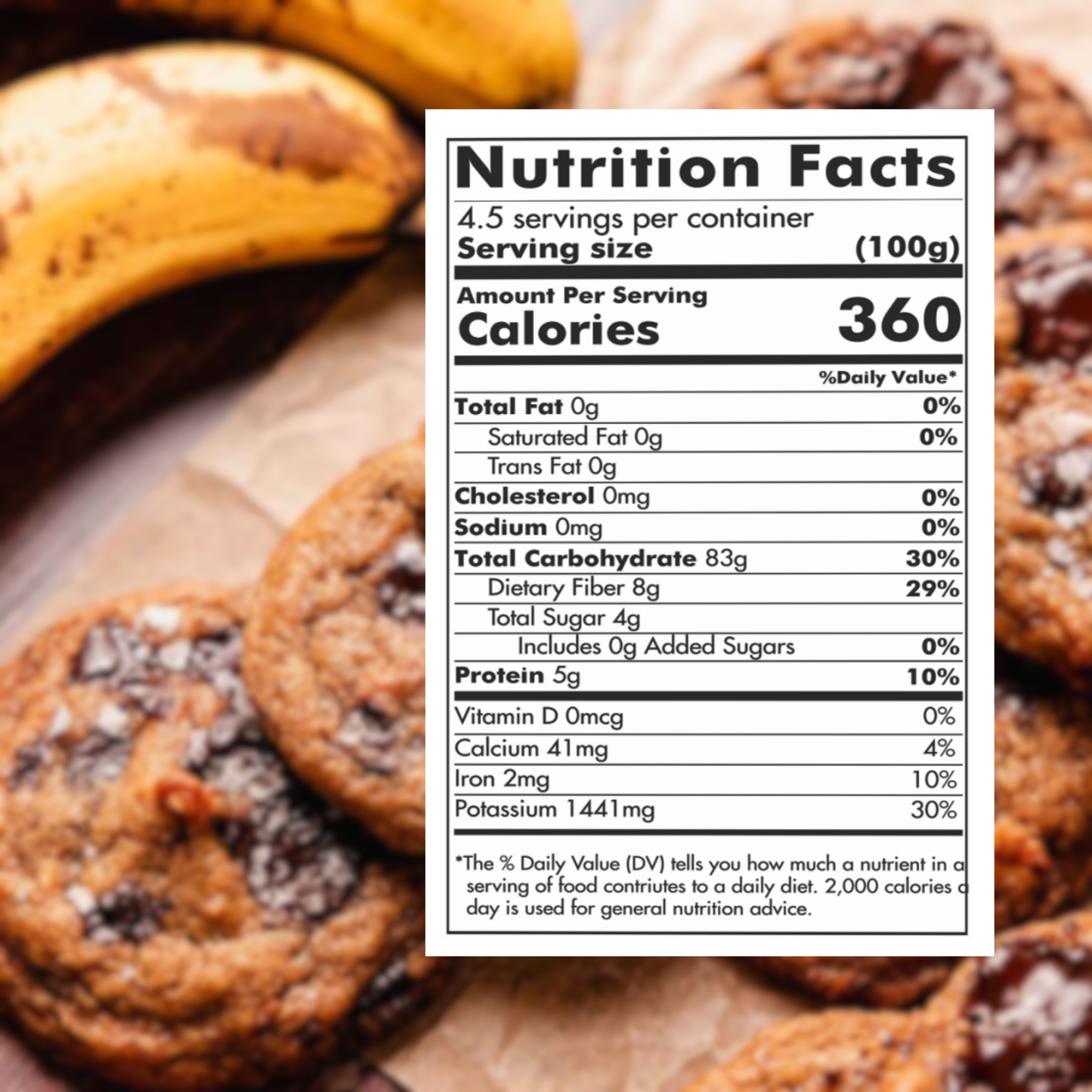 Ecomytra Sprouted Green Banana Flour (1 lbs)