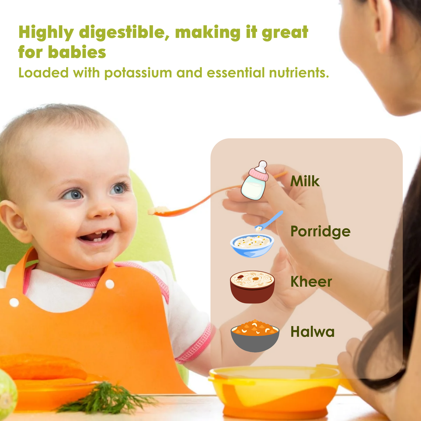 Ecomytra Sprouted Green Banana Flour (1 lbs)